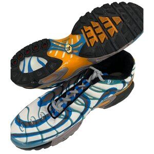 Mens 13 Nike Air Max Plus Athletic Running Shoes 815994400 Blue GUC $265 7101